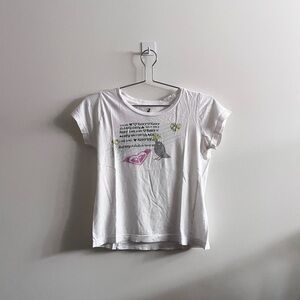 ROXY LIVE LOVE ROXY GRAPHIC BABY TEE
